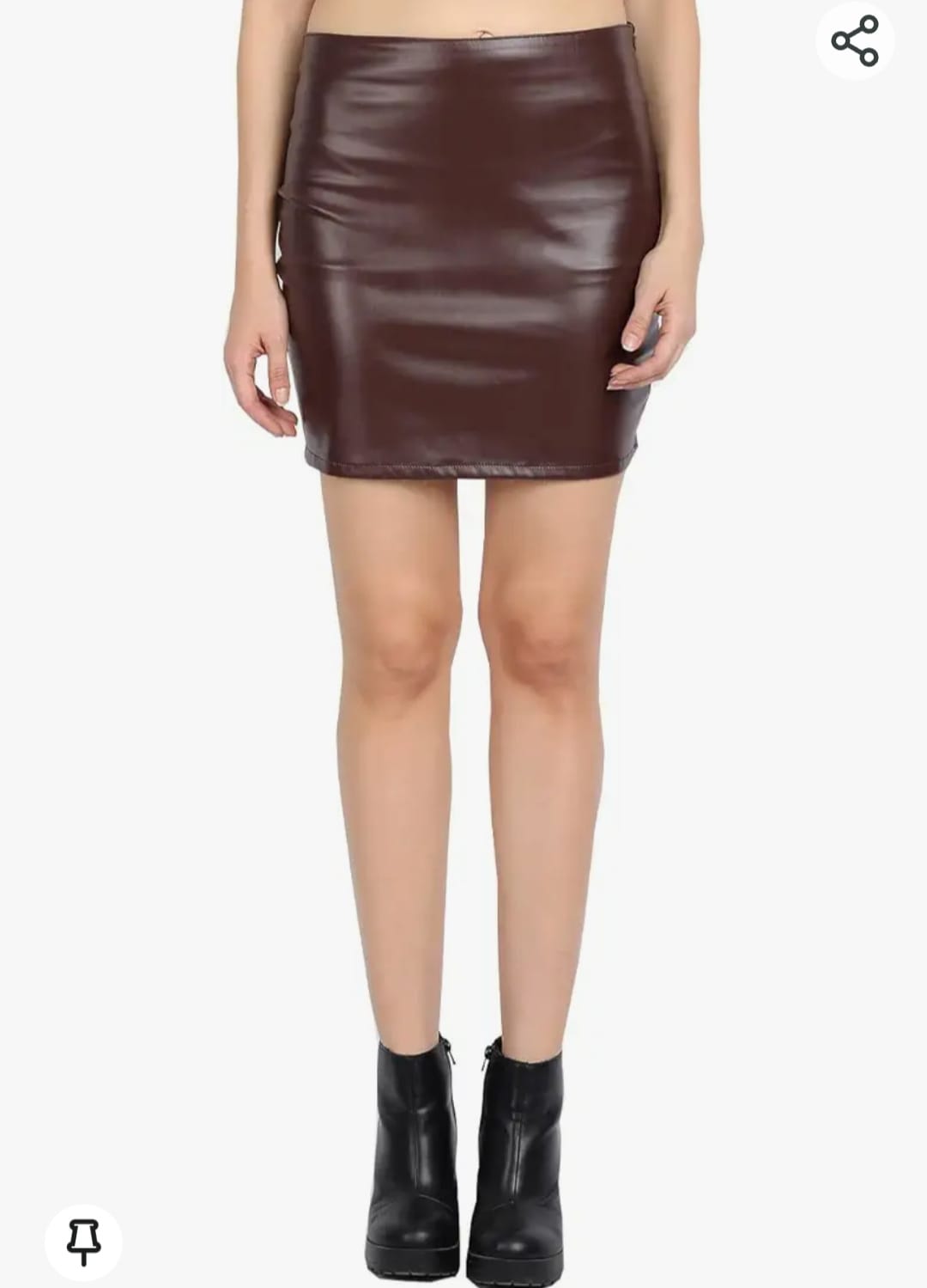 leather skirt